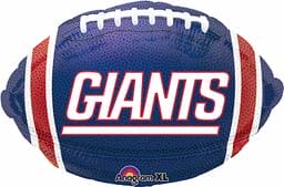 New York Giants Football Shaped Balloon 18in