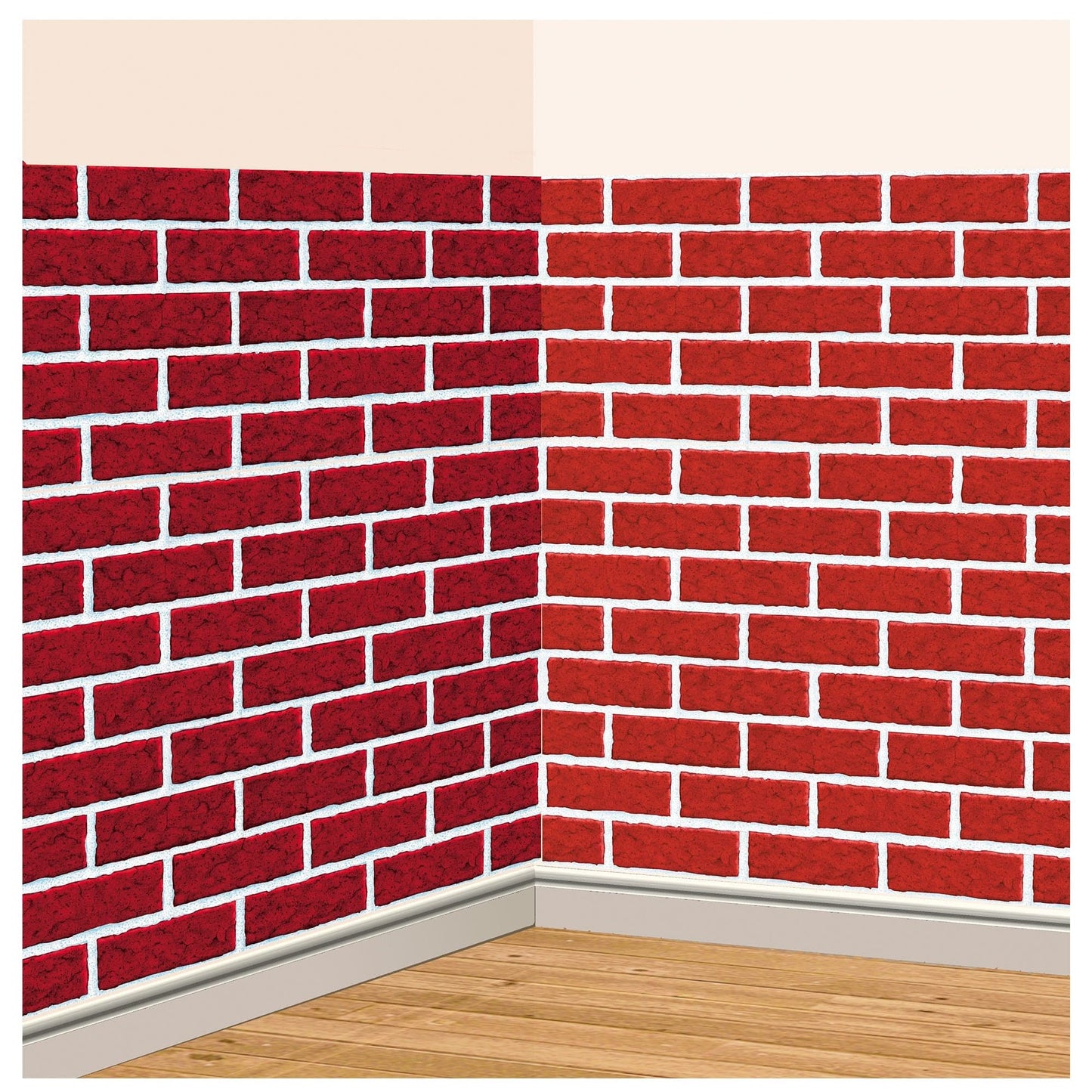 Deck the Wall Red brick Scene Setter 4ft