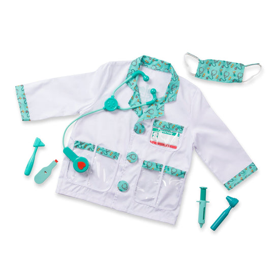 Kids' Dress Up Fun Doctor Costume Kit