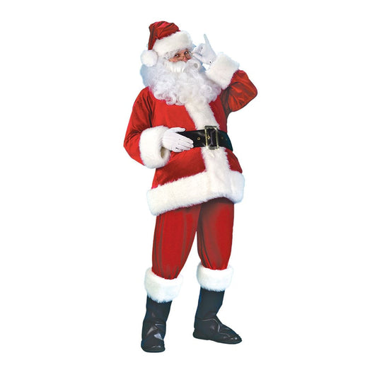 Christmas Velvet Santa Suit (40-48)