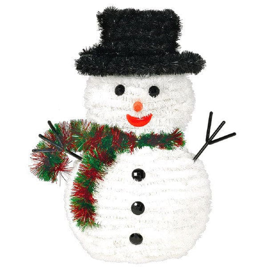 Snowman Tinsel Decoration