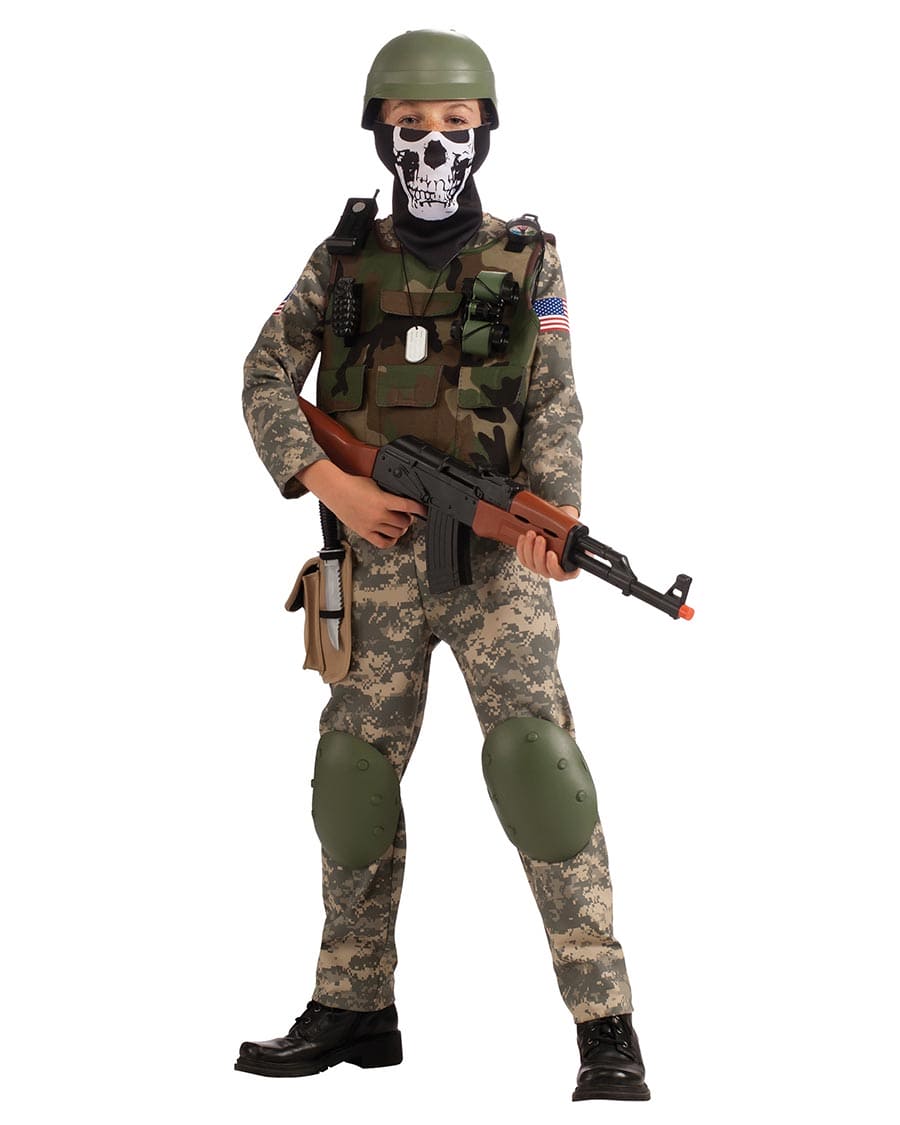 Camo Trooper Boys Costume