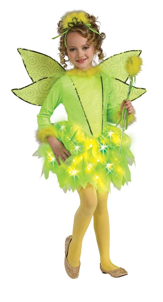 Sparkle Sprite Fairy Girls Light-Up Costume