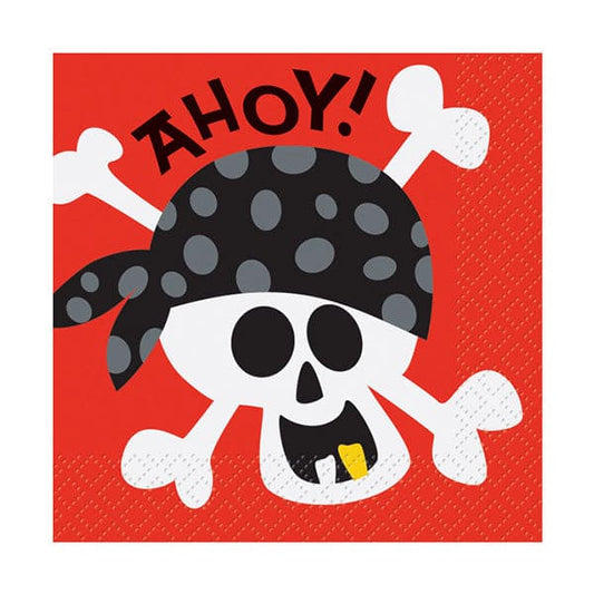 Pirate Fun Beverage Napkins