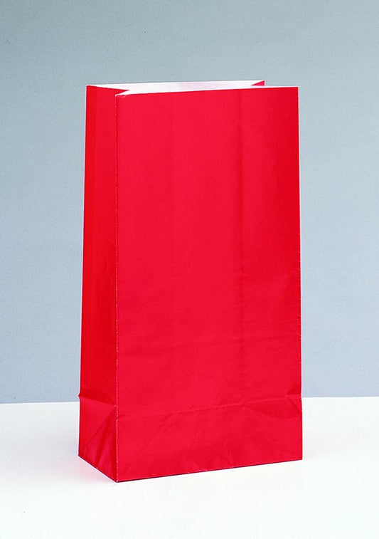 Red Paper Party Bags
