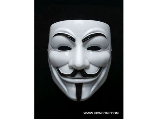 Vendetta White Face Mask