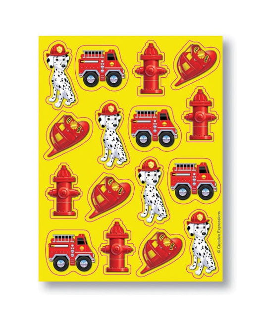 Firefighter Sticker Favors
