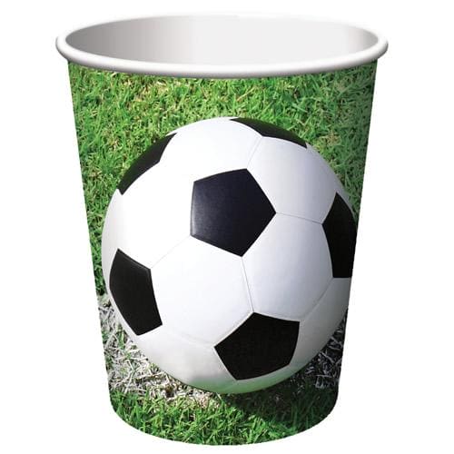 Sports Fanatics Soccer 9oz Paper Cups 8ct