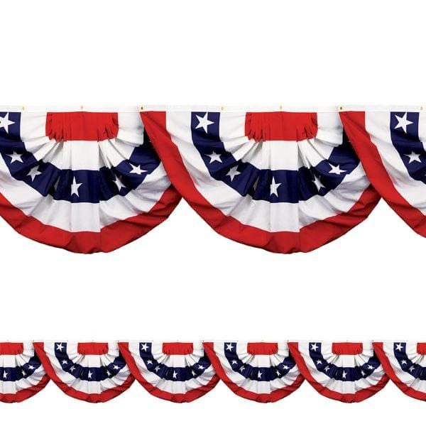 Patriotic Bunting Border Roll 18in x 40ft