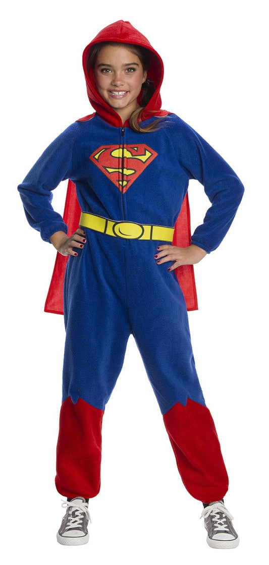 Superman Kid Comfywear One Piece Jumpsuit Costume