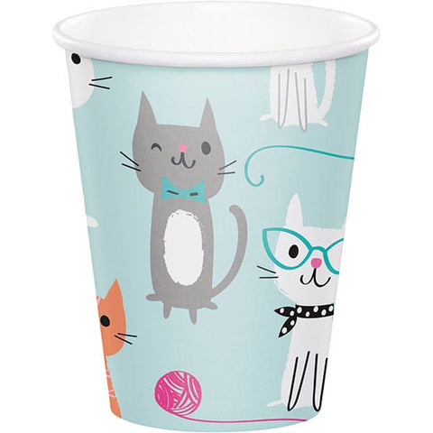 Purr-fect Party 9oz Hot and Cold Cups