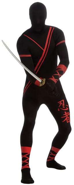 2nd Skin Ninja Invisible Adult Costume