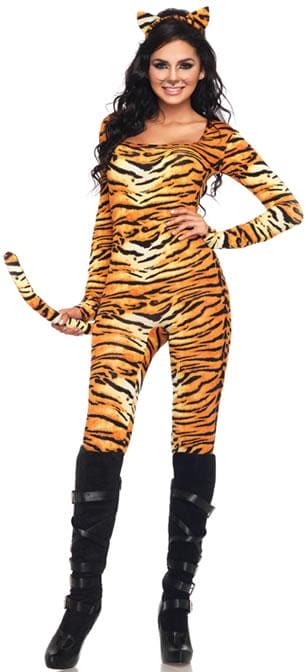 Sexy Wild Tigress Adult Costume