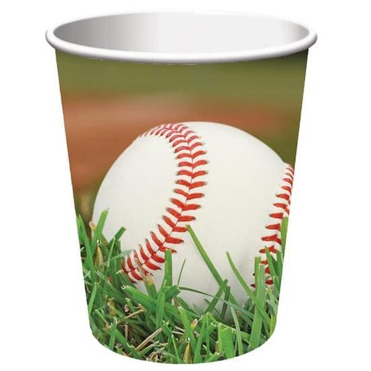 Sports Fanatics Baseball 9oz Paper Cups