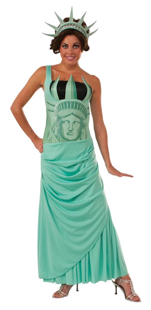 Lady Liberty Statue of Couture Adult Costume