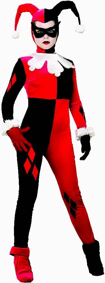 Harley Quinn Adult Body Suit Costume