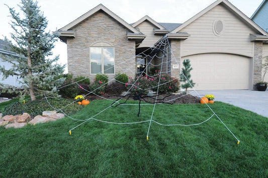Mega Yard Web Halloween Decoration