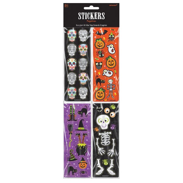 Halloween Sticker Strips 36ct