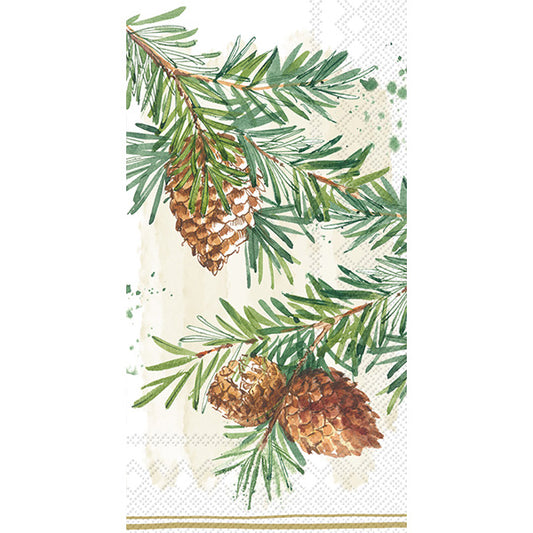 Decorative Branches Paper Guest Towels