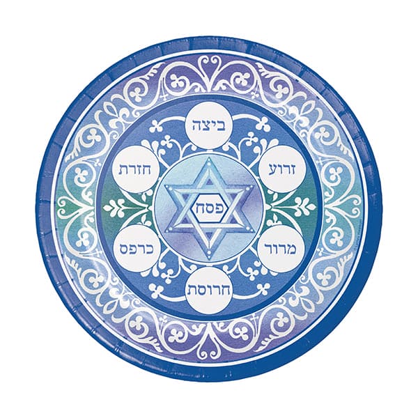 Pesach 7in Round Luncheon Plates