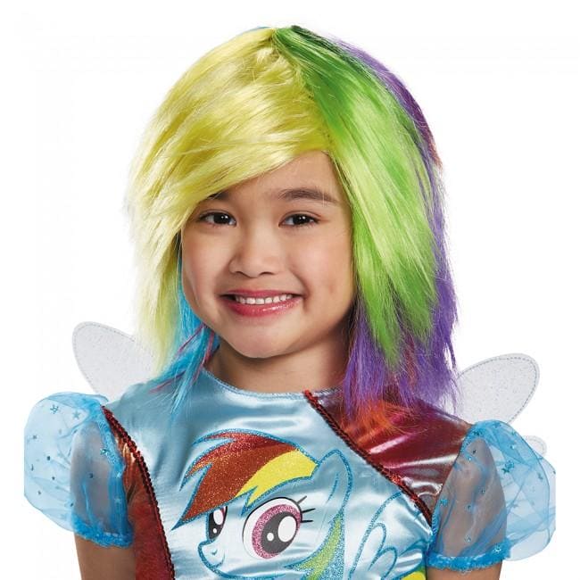 Rainbow Dash Girls Wig