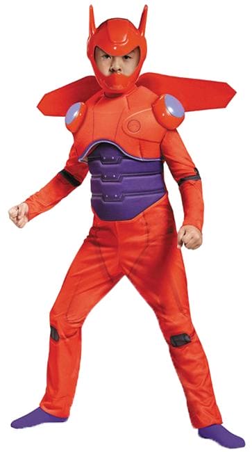 Big Hero 6 Deluxe "Red Baymax" KIids Costume