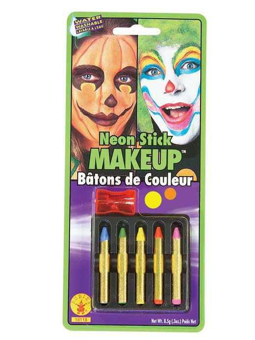 Neon Color Makeup Sticks