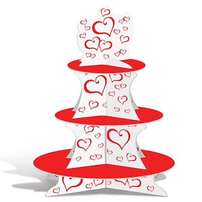 Valentine Cupcake Stand