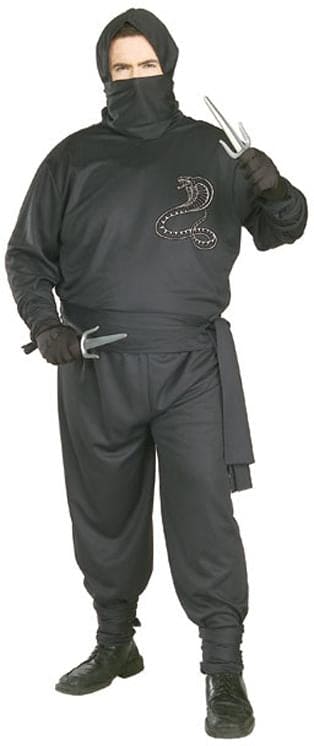 Ninja Costume Adult Big and Tall