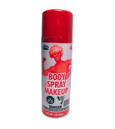 Body Spray Make-Up Red