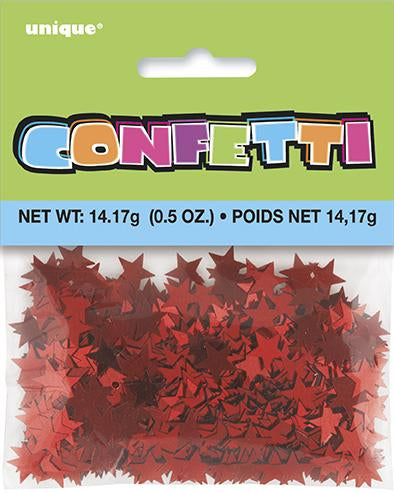 Red Star Foil Confetti Mix