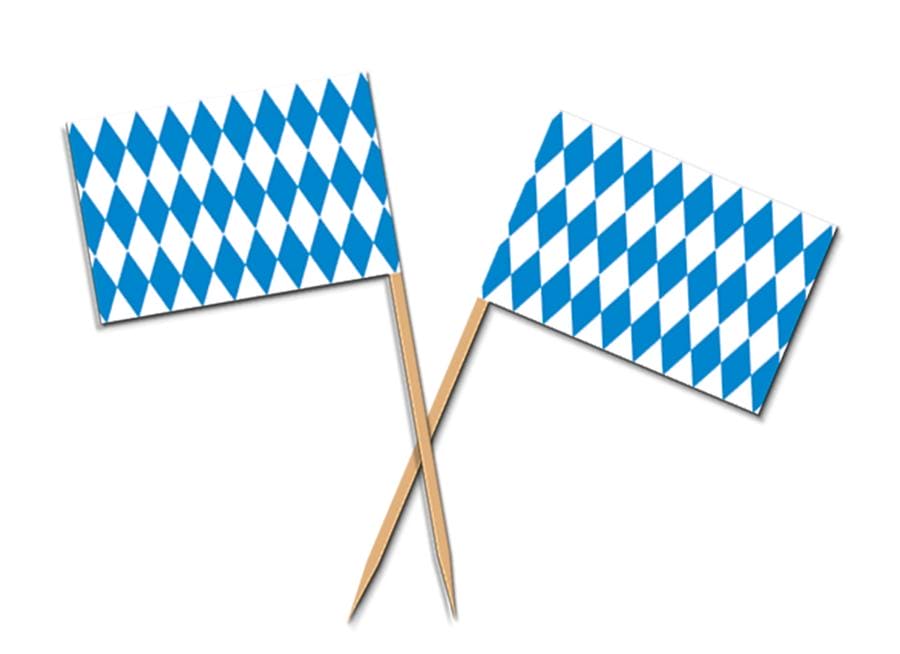 Oktoberfest Mini Flag Picks