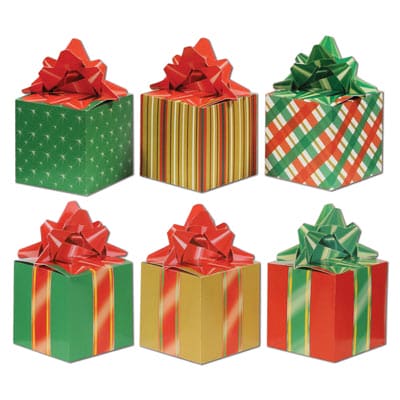 Christmas Favor Boxes 3ct