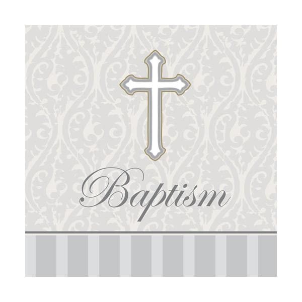 Devotion Baptism Beverage Napkins