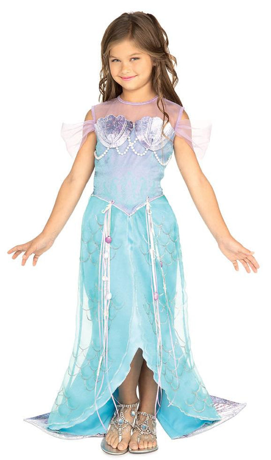 Mermaid Princess Deluxe Girls Costume