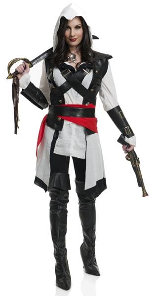 Cutthroat Pirate Girl Adult Costume