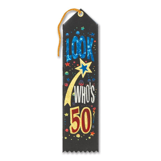 Award Ribbon - Look Whos 50