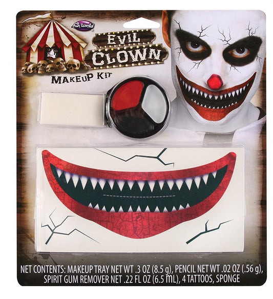 Freakshow Faces - Evil Clown Make-up Kit