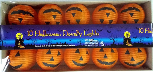 Pumpkin Lantern Lights 10 Ct