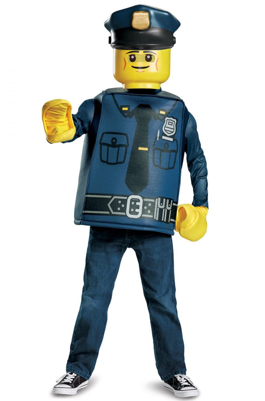 Classic Lego Police Child Costume