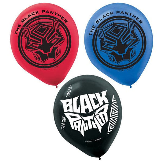 Marvel Black Panther 12in Latex Balloons
