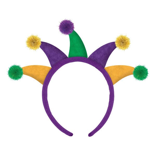 Mardi Gras Jester Headband