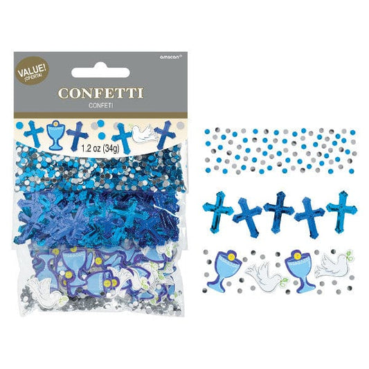 Confetti Communion Blue