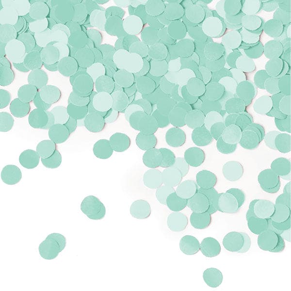 Small Dots Mint Tissue Confetti