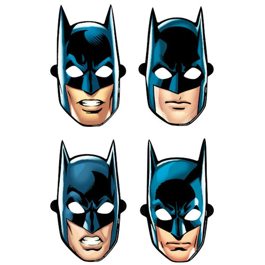 Justice League Heroes Unite Batman Paper Masks
