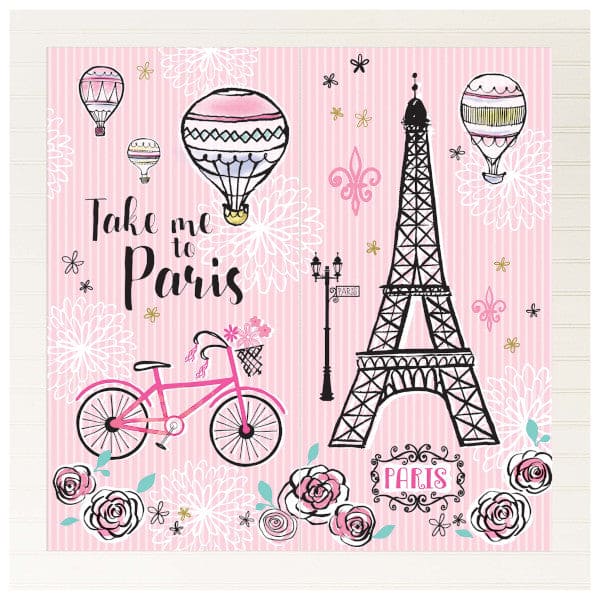 Day in Paris Scene Setter Photo Backdrop