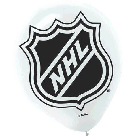 NHL-Ice Time 12in Latex Balloons