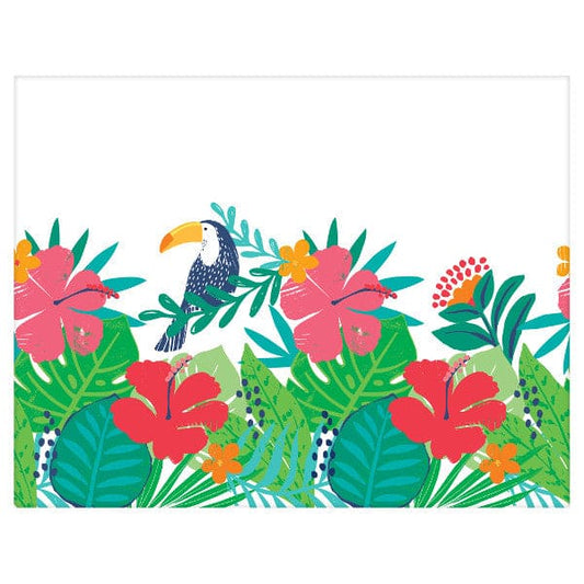 Tropical Jungle 54 x 102in Plastic Table Cover