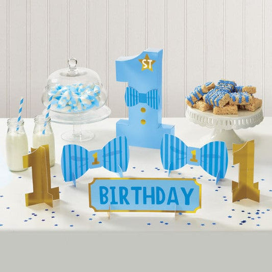 Table Centerpiece Decorating Kit- 1st Birthday Boy