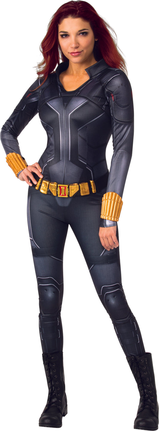 Black Widow Female Jumpsuit  Adult Costume